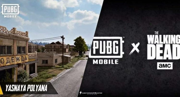 PUBG Mobile : Gets a New Walking Dead Crossover To Bring in Game Weapons and Skins