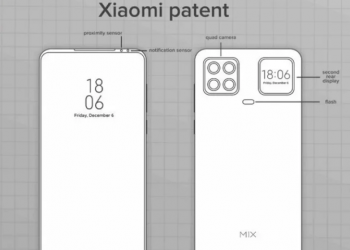Xiaomi Patents Phone With Secondary Rear Display