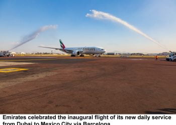 Emirates Touches Down In Mexico City