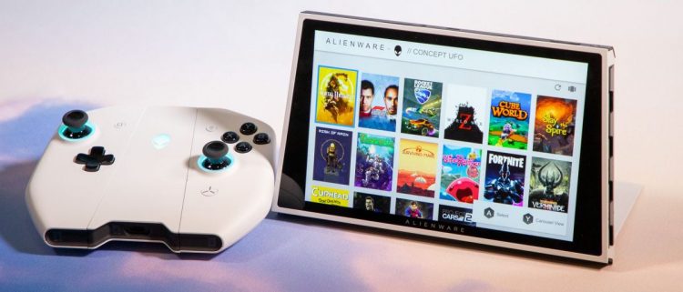 Alienware Concept UFO is a Switch killer That Plays PC Games