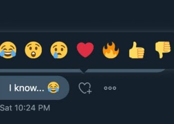 Twitter Launches Facebook-Like Reaction Emojis For DMs