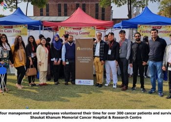Carrefour employees volunteered to engage with over 300 cancer patients and survivors at Shaukat Khanum Memorial Cancer Hospital & Research Centre