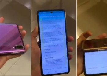 Alleged Leaked Video Shows Off Samsung’s Folding Galaxy Z Flip