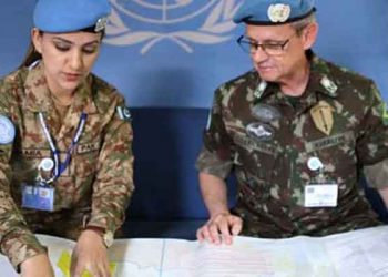 Female Pakistani UN Peacekeeper Determined To Fight COVID-19