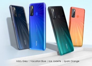 Tecno Spark 5 Was Launched With Android 10, 6.6 Inch Screen, Quad Camera And Quad LED Flash