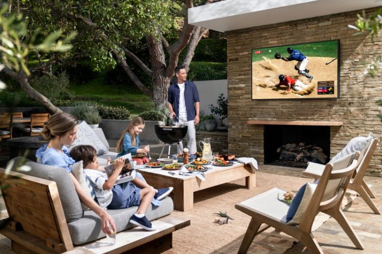 Samsung launches a ‘Waterproof’ 4K TV That You Can Put In Your Terrace In The US, May Come To India later This Year