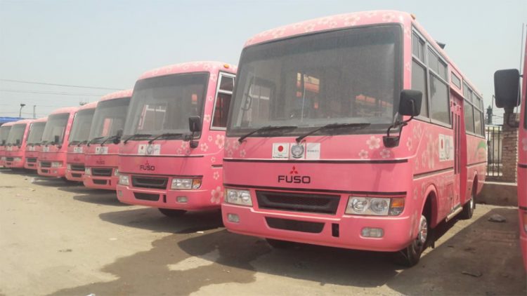 KP Govt Shuts Down Pink Bus Service Due To Lack Of Interest