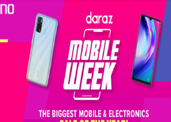 TECNO CO-Sponsored With Daraz.pk For The Biggest “Mobile Week” Sale Discount Offers