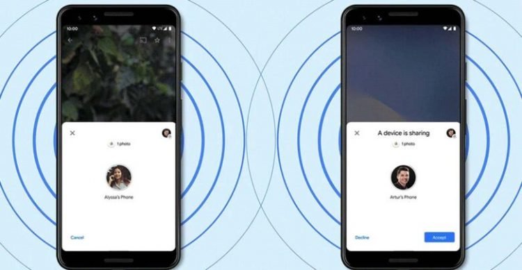 Google Launches its AirDrop Alternative ‘Nearby Share’ for Android Phones