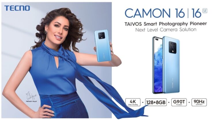 Tecno Launches Camon 16 in Pakistan ,a Photography king Smartphone