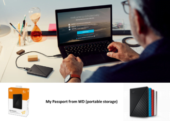 My Passport from Western Digital (Portable Storage)
