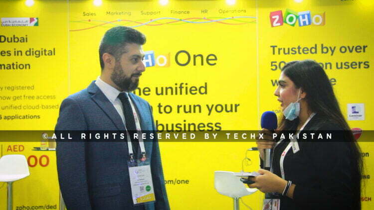 TechX Pakistan|Regional Director of Zoho Mr. Ali Shabdar|40th GITEX 2020