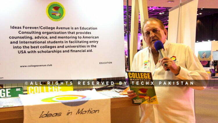 TechX Pakistan | CEO of Ideas Forever College Avenue Mr. Carlos Alamilla | 40th GITEX 2020