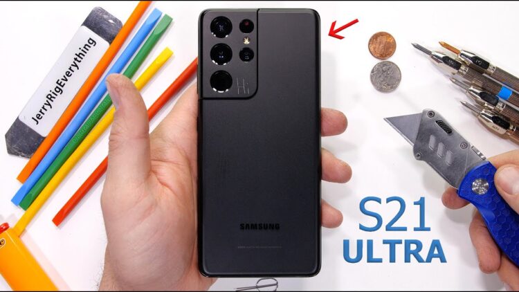 Galaxy S21 Ultra durability test reveals scratch-proof features