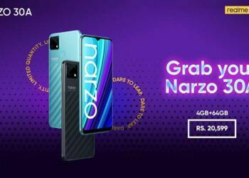 Realme Launches The Gaming Beast Narzo 30A With MediaTek Helio G85 Processor And 6000mAh Battery Which Supports Reverse Charging In Pakistan