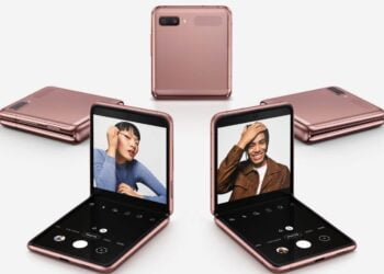 Samsung patents Galaxy Z Flip smartphone design with a dual punch-hole camera