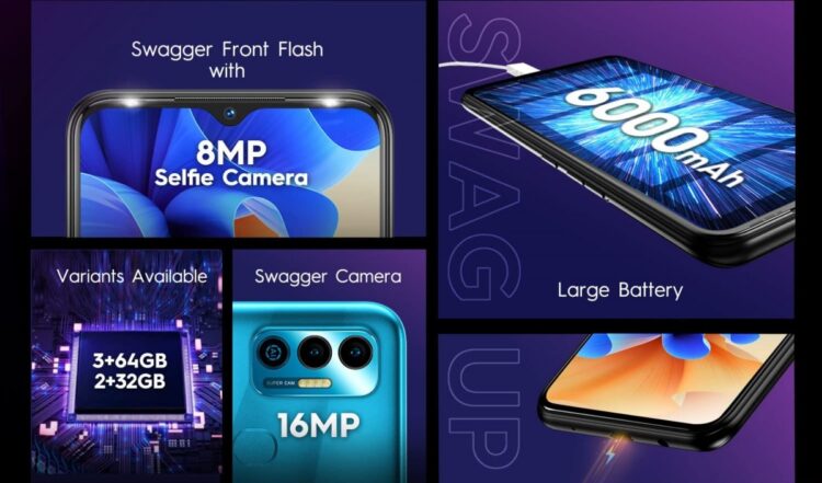 Tecno Spark 7 budget smartphone packs a 6000mAh battery