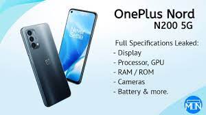 OnePlus Nord N200 5G specs and renders surface