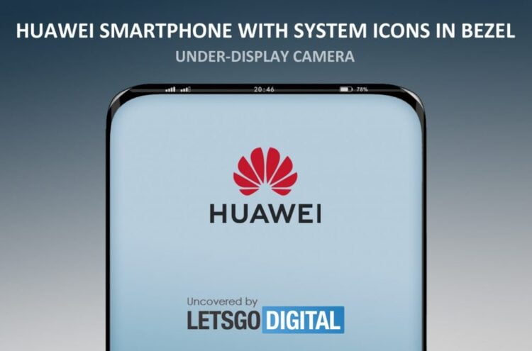 Huawei patents a smartphone with under-display selfie camera ZTE exhibited