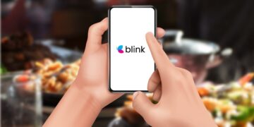 Blink online food delivery app