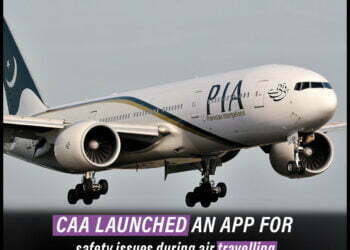 CAA launched an app for safety issues during air travelling