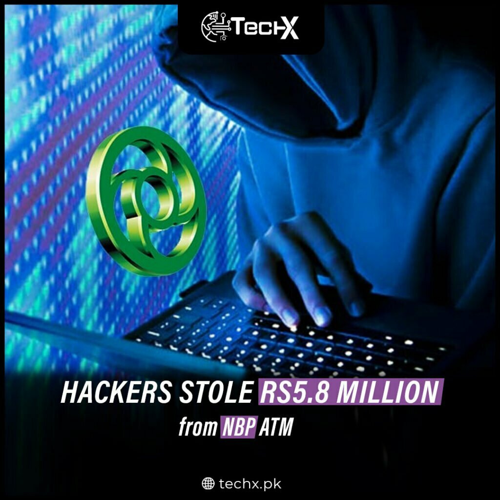 Hackers stole Rs5.8 million from NBP ATM