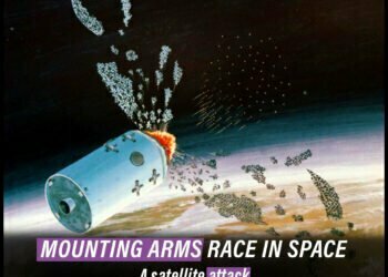 Mounting arms race in space A satellite attack