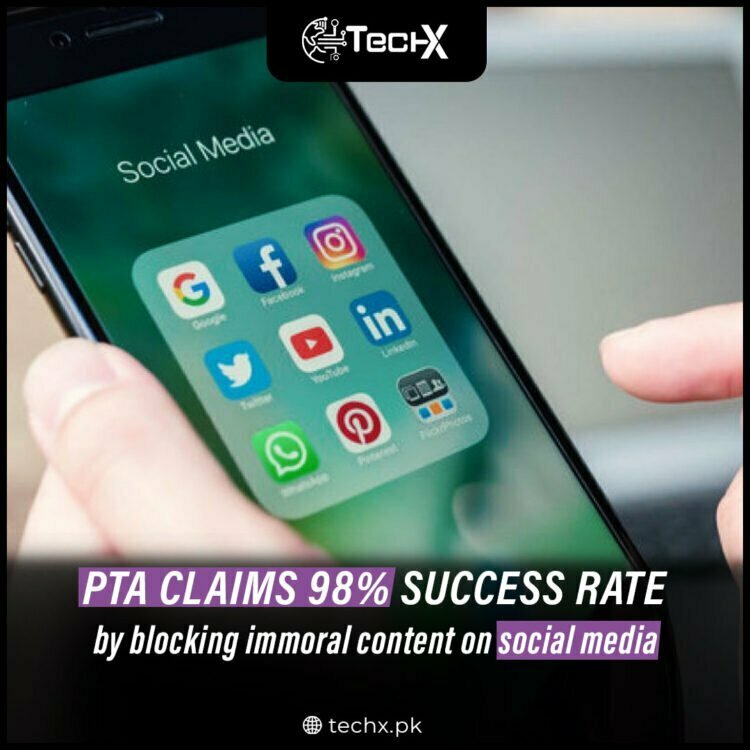 PTA claims 98% success rate by blocking immoral content on social media