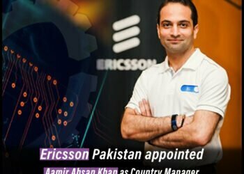 Ericsson Pakistan appointed Aamir Ahsan Khan as Country Manager