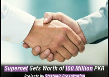 Supernet Gets Worth of 100 Million PKR Projects by Strategic Organization