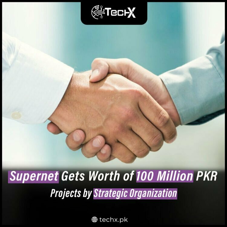 Supernet Gets Worth of 100 Million PKR Projects by Strategic Organization