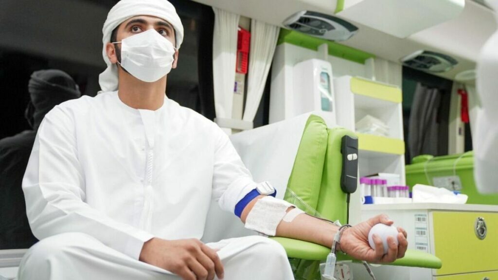 At Expo 2020 Dubai the DHA complete its "My Blood, for My Country" campaign