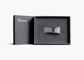 Musk mocks Apple's $19 cloth as "silly" as Tesla introduces the $50 "Cyberwhistle”