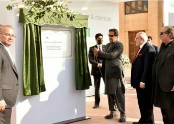 Premier Imran Khan inaugurated Engro Polymer PVC plant