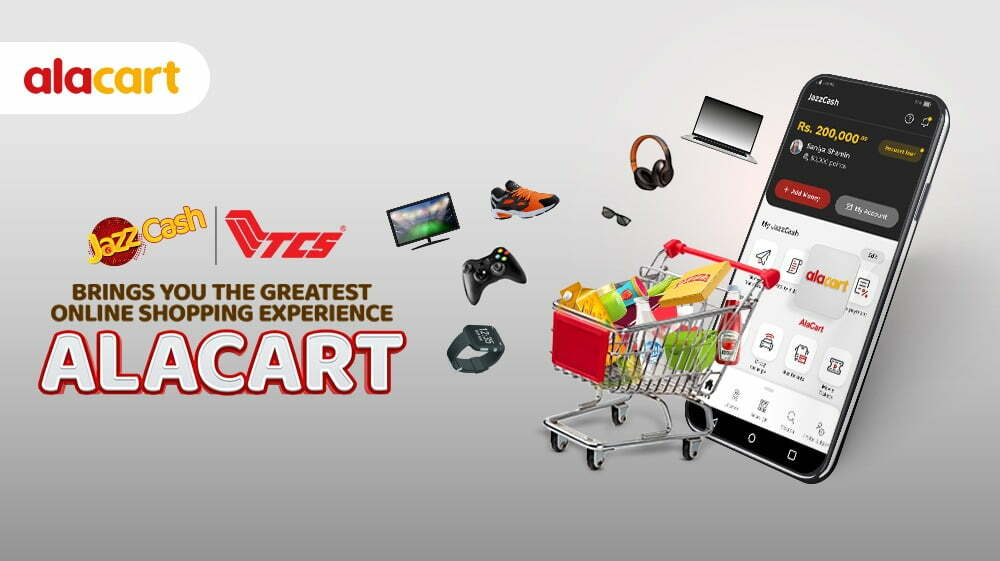 JazzCash is the first company to offer a digital-only A la Carte purchasing experience powered by TCS