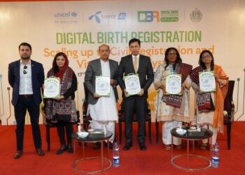 Sindh receives a Digital Birth Registration system from Telenor and UNICEF