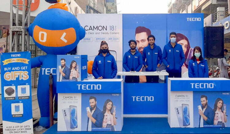 TECNO invited customers in another round of gifting and fun activities