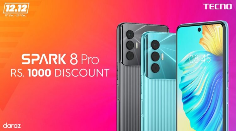To Launch All-New Spark 8 Pro, TECNO Collaborates With Daraz 12.12 Sale