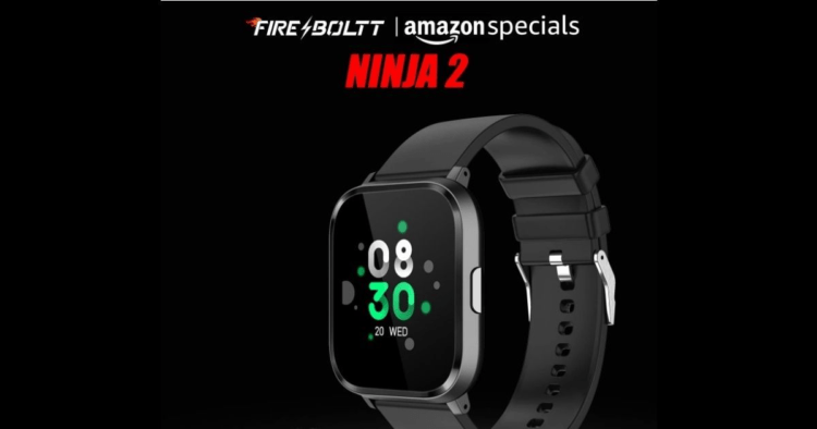 Fire-Boltt Ninja 2 with 30 Sports Modes, IP68 Rating Listed on Amazon, India Launch Soon