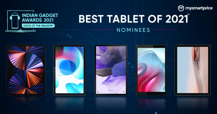 Best Tablets of 2021– Indian Gadget Awards Nominees: Realme Pad, Apple iPad Mini and More
