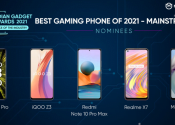 Best Mainstream Gaming Phone of 2021 – Indian Gadget Awards Nominees: POCO X3 Pro, iQOO Z3, and More