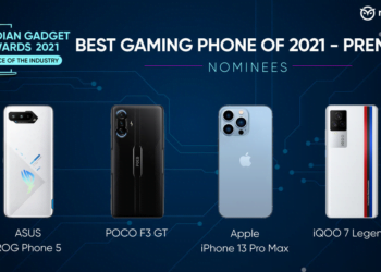 Best Premium Gaming Phone of 2021 – Indian Gadget Awards Nominees: ASUS ROG Phone 5, iQOO 7 Legend and More