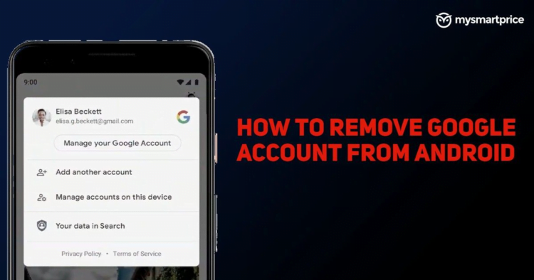Delete Google Account: How to Remove Google or Gmail Account from an Android Mobile Phone?