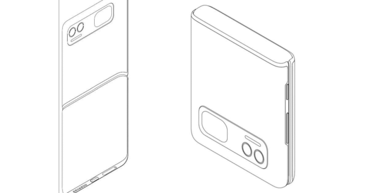 Xiaomi Flip Phone Patent Reveals Secondary Display within the Camera Module, Punch Hole Selfie Camera