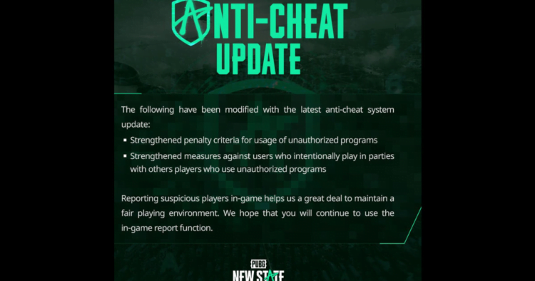 PUBG New State Anti-Cheat Update Brings New Measures from the Developers