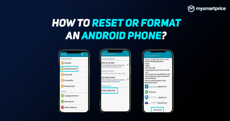 How to Format or Reset an Android Phone to Factory Settings?