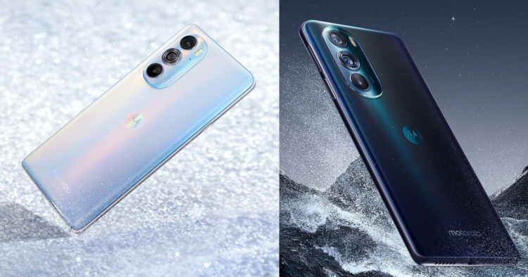 Moto Edge X30 Official Render Reveal Rear Panel Design