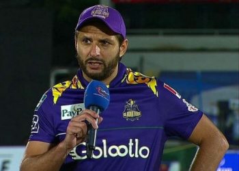 Quetta Gladiators have named a replacement for Shahid Afridi for PSL 2022 season
