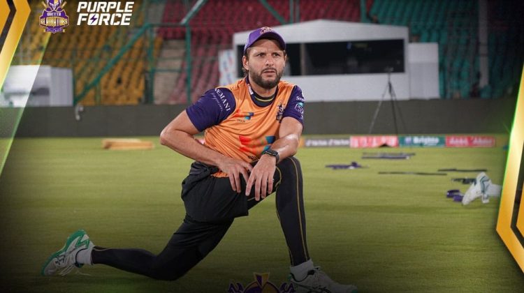 Shahid Afridi revealed his upcoming plans with Quetta Gladiators