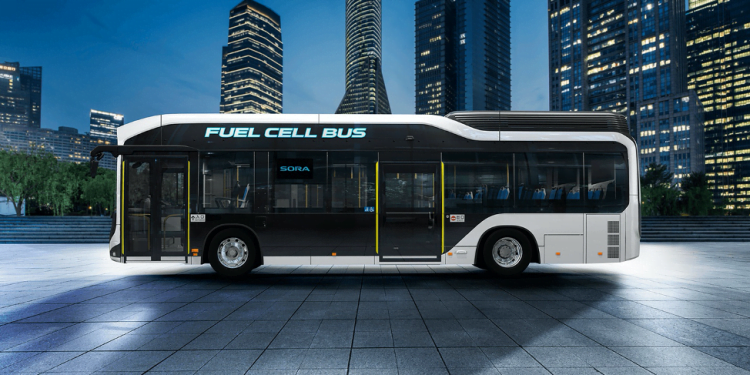 At Beijing Olympics, world's largest hydrogen-powered bus fleet has showcased